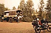 ... meeting german travellers with a 4-wheel-truck_close to Touggourt / Eastern ALGERIA_some funny days together_ my first crossing of the SAHARA_extremely hot_summer 1985_Jochen A. Hbener