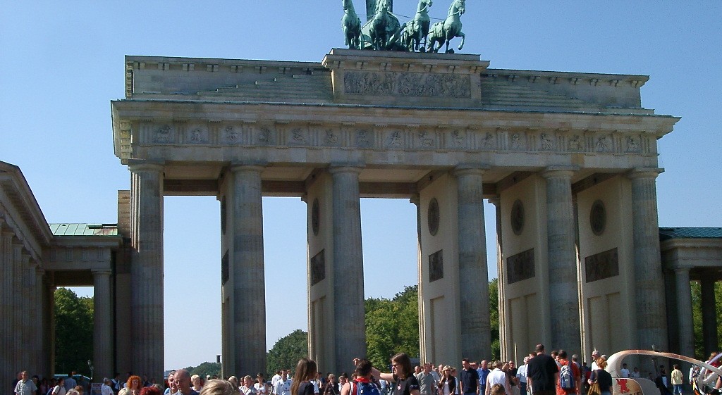 Brandenburger Tor, Ostseite_Berlin 2004