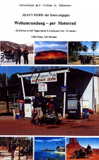 cover of my VIDEO VHS 'around the world by motorcycle' 