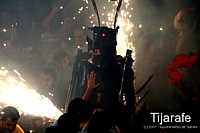 'Fiesta del Diablo' in Tijarafe: der feuerspeiende Eisen-'Teufel' 