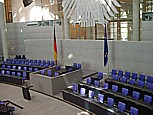 Reichstagsgebude, Parlament, Plenarsaal_Berlin, Sommer 2004