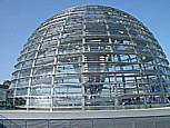 Reichstagsgebude, Glaskuppel_Berlin, Sommer 2004 