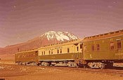 Western-Eisenbahnfahrt von LA PAZ in BOLIVIEN durch die ATACAMA-Salz-Wste_nach Antofagasta in CHILE 1975_ Jochen A. Hbener