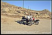 my motorcycle world-trip 1995/96_here you see on my right-hand-side my good-old friend Andr accompanying me until Greece with my former motorcycle 'Heinz-Hugo, meine geliebte BMW-Gummikuh', which I used during my AFRICA trip in winter 1990/91 from Nairobi / Kenya to Capetown / South Africa_here: MYKONOS Island / GREECE_September 1995_Jochen A. Hbener